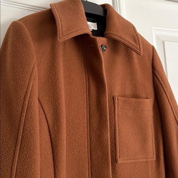 VICTORIA BECKHAM Teddy Wool-Blend Coat - Picture 2 of 16